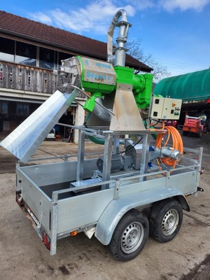 Mobiler Separator Bauer