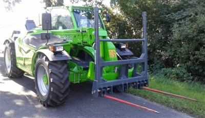 Merlo Tre Emme pic à bottes fourche à balle ronde  Frame Chargeuse télescopique Chargeur frontal  Ch
