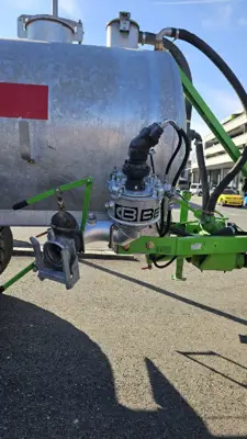 Turbofüller mit Hydromotor  NW 6"/150mm: Zeit sparen beim Füllen!