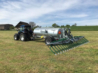 Farmtech Supercis 650 Druckfass, 6.5m3 mit Schleppschuh