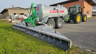 Druckfass Agrar 9000 l mit Schleppschlauch 9 m