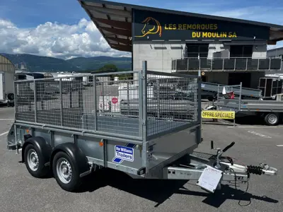 ACTION - Remorque porte engins GD105 Ifor Williams