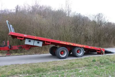 Landw. Anhänger / remorque agricole Müller 16-650/8