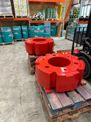 Fendt masses de roues 2x1000kg