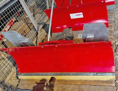 Rapid, Schneepflug leer 125 cm  gefedert
