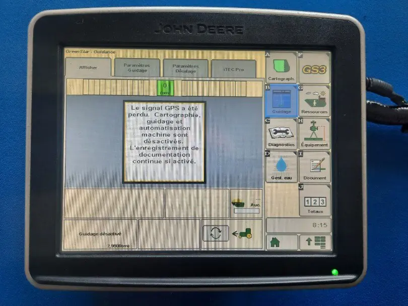 Console Iosbus John Deere Greenstar 2630