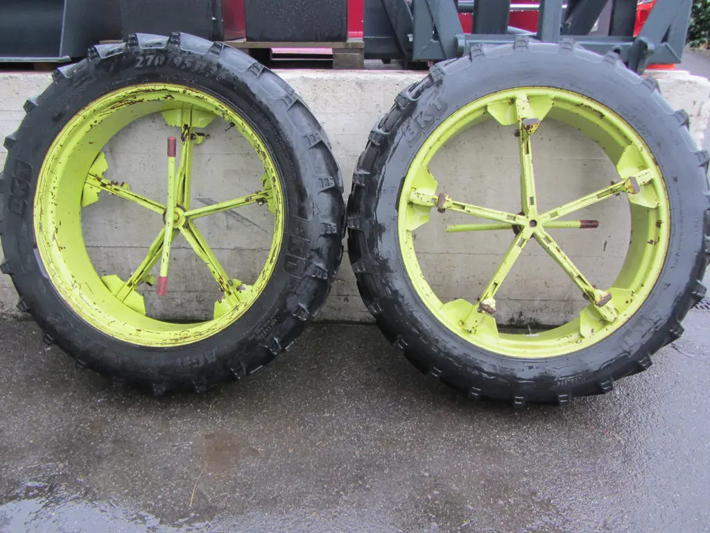 Doppelräder 270/95 R36 System Müller