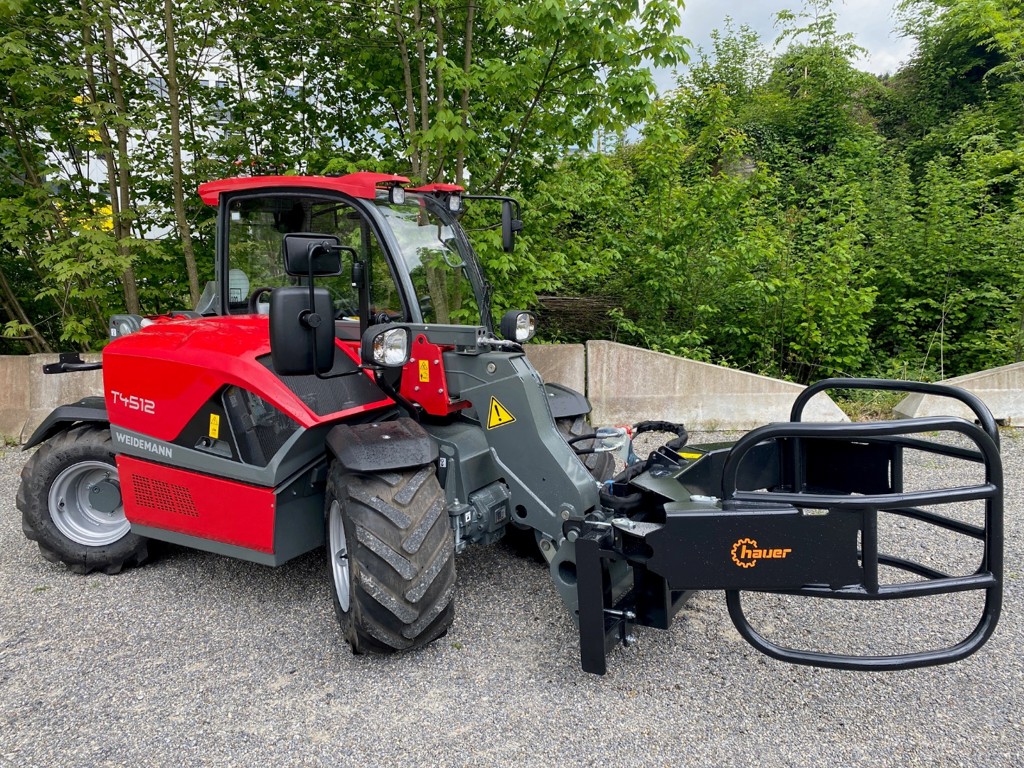 Weidemann T 4512 inkl. Hauer Ballenzange