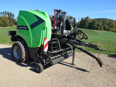 Rundballenpresse Deutz-Fahr Fixmaster 335 OC 23 / Kuhn FB 3135