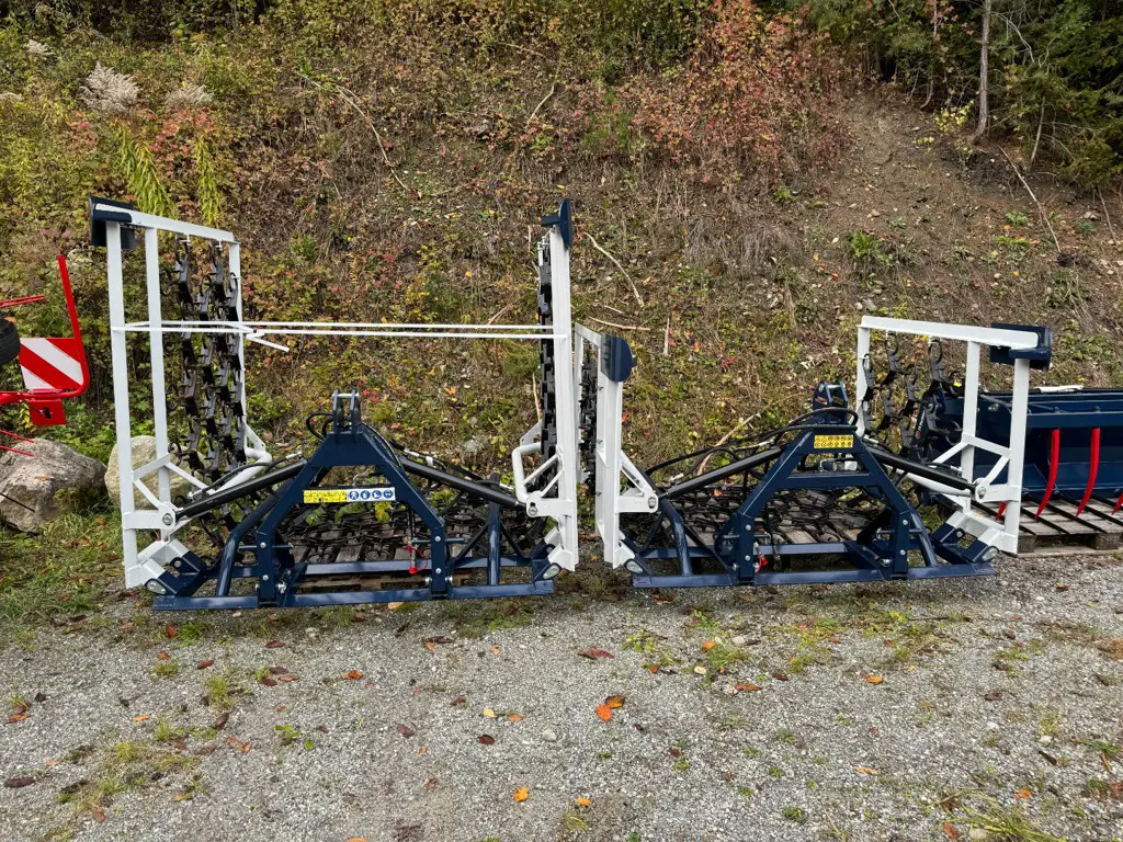 Wiesenegge hydraulisch 4 Meter und 5 Meter