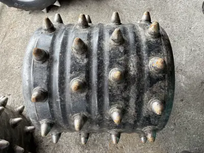 Stöckl, Stachelwalzen Paar 4-reihig 11", 0