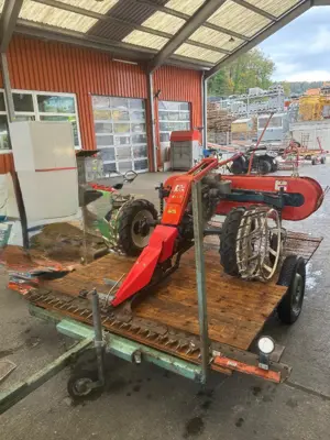 Motormäher Rapid M12, Mähbalken, Bandheuer