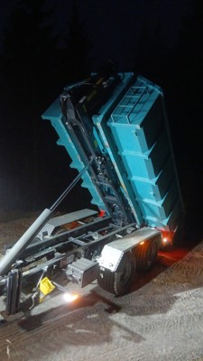 Hakengerät Pronar Hakenliftanhänger Kipper Traktor