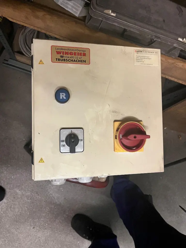Schaltkasten für Rührwerk oder Güllenpumpe