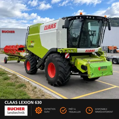 Claas, Lexion 630, 2015