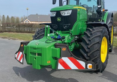 Quicke Q-Toolbox 450 kg mit Q-Bumper Add-on