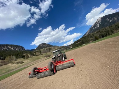 HE-VA gezogene Walze / Rouleau trainé / TIP-Roller 6,3 m Cambridge 510 mm