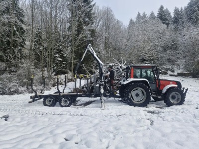 Remorque forestière PALMS 12T