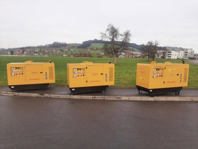 Notstromaggregat Bertoli 50 kVA Schallisoliert