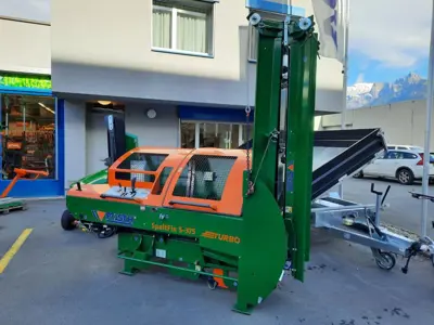 Sägespalter Posch Spaltfix S-375, Demo