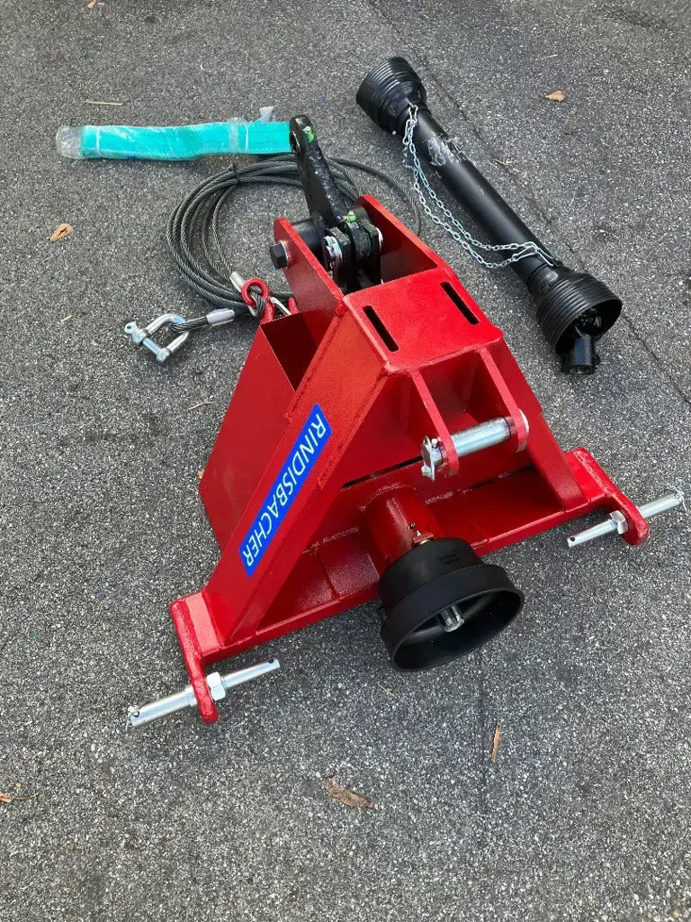 Baumschüttler/Seilschüttler an Traktor/Secoueur de corde