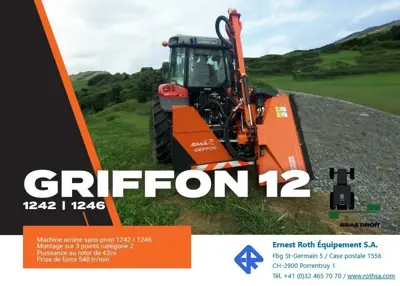 épareuse SMA Griffon 1246 (pack intense)