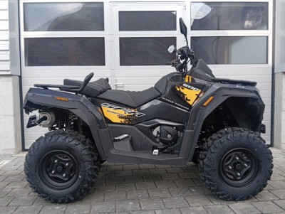 QJ Motor SFA 600 4x4 EPS mit AHK und Seilwinde