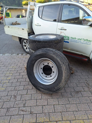 Räder Bereifung 4 Stk. Aebi TP/VT Kommunal Occ.