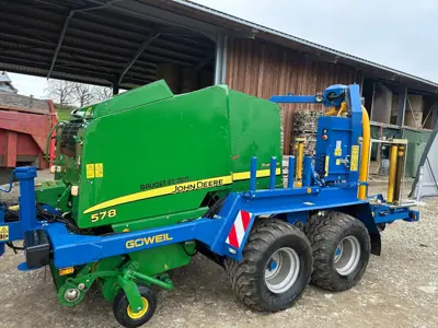 Presse enrubanneuse John Deere / Goweil