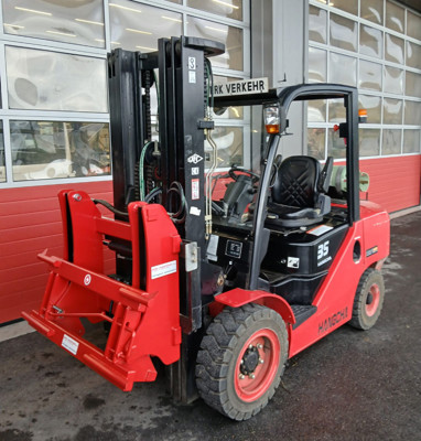 Euro Norm Adapter für Stapler, auskippbar