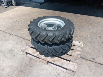 Doppelräder 7.50R18 auf 17 Zoll