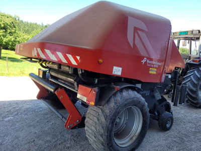 Kombi Rundballenpresse Kverneland Taarup BIO