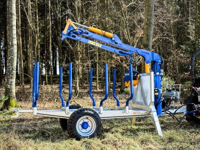 Binderberger Rückewagen / Remorque de débardage / RW 3 Alpin +BK1,6-4000