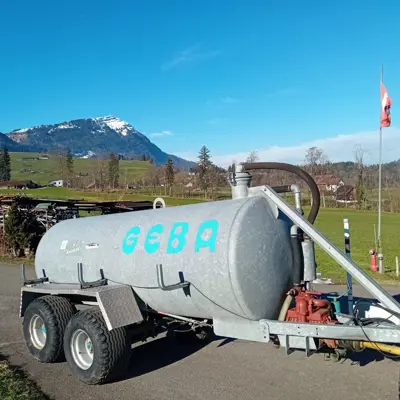 Druckfass Tandem Geba 6000 l