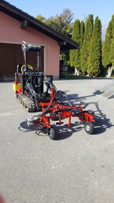 Intercep de fauche mécanique 2 demis rangs