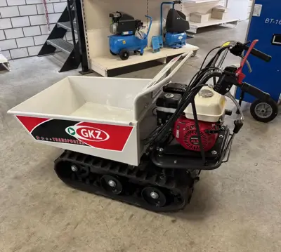 AKTION Raupentransporter Raupendumper GKZ GK 300 D Huki mit Kipp-Mulde Nutzlast 300 Kil0