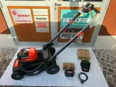 Echo Akku-Rasenmäher DLM-5100SP inkl. Grasfangsack, Mulchkitt & 5 Jahre Garantie