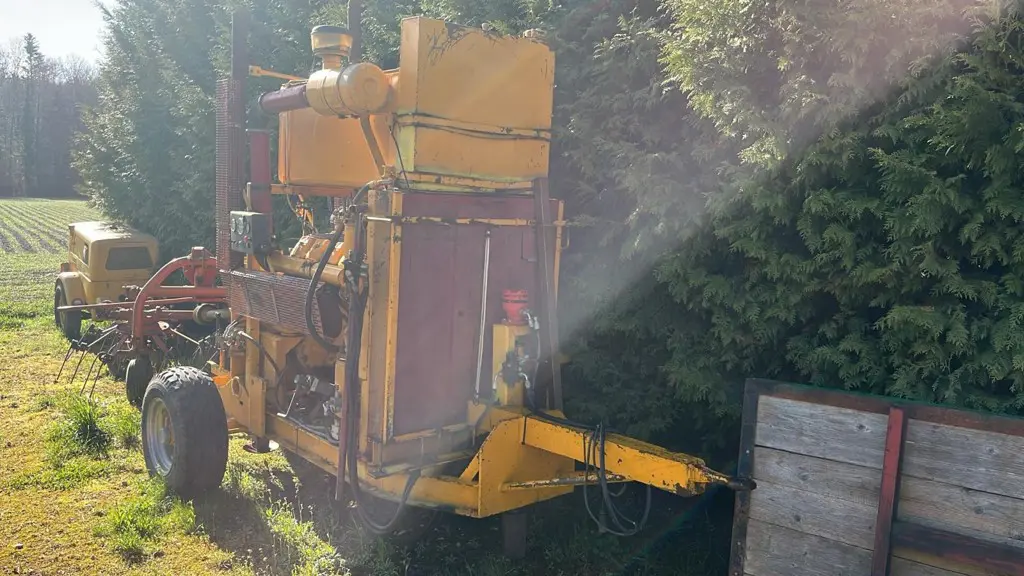 Motor mit Getriebe auf Chassis