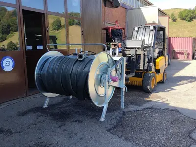 Kohli Schlauchhaspel K-500 mit 2 Hydromotoren