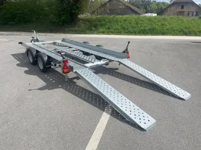 Neuf remorque porte voitures Ifor Williams CT 136