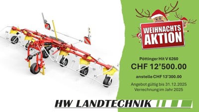 Kreiselheuer Pöttinger Hit V 6260 Alpin