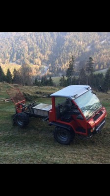 Aufbau 3 Punkt Hydraulik für Transporter