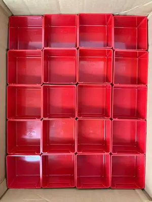 72 Stk. Lista Schubladeneinteilung / Einsatzkästen Nr. 21