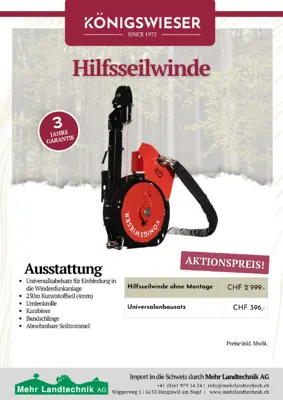 Hilfsseilwinde Königswieser