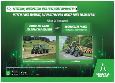 Deutz-Fahr 6135 C TTV - Mietrückläufer