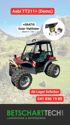 Aebi TT211+ (GRATIS Viehhüter & BT-PLUS-PAKET)