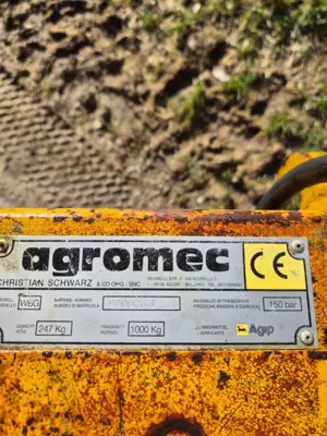 Rundballengabel Hydraulisch