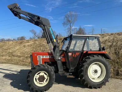 tracteur avec chargeur frontal