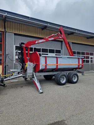 Rückewagen Forstanhänger Schlang& Reichart SR 1100