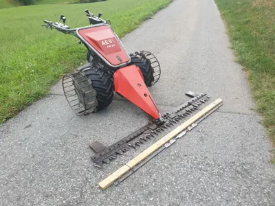 Motormäher Aebi AM 20, ab Service